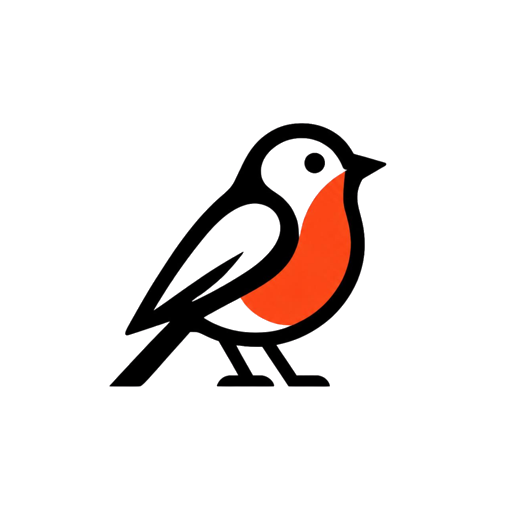 Robin Web Studio logo — a robin with an orange breast